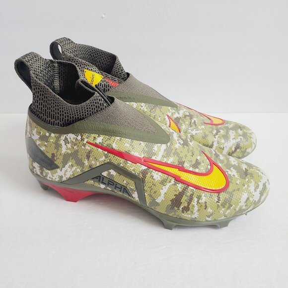 NEW Nike Alpha Menace 3 Travis Kelce Football Cleats FN0113-200 Size 11.5 Green main image 7